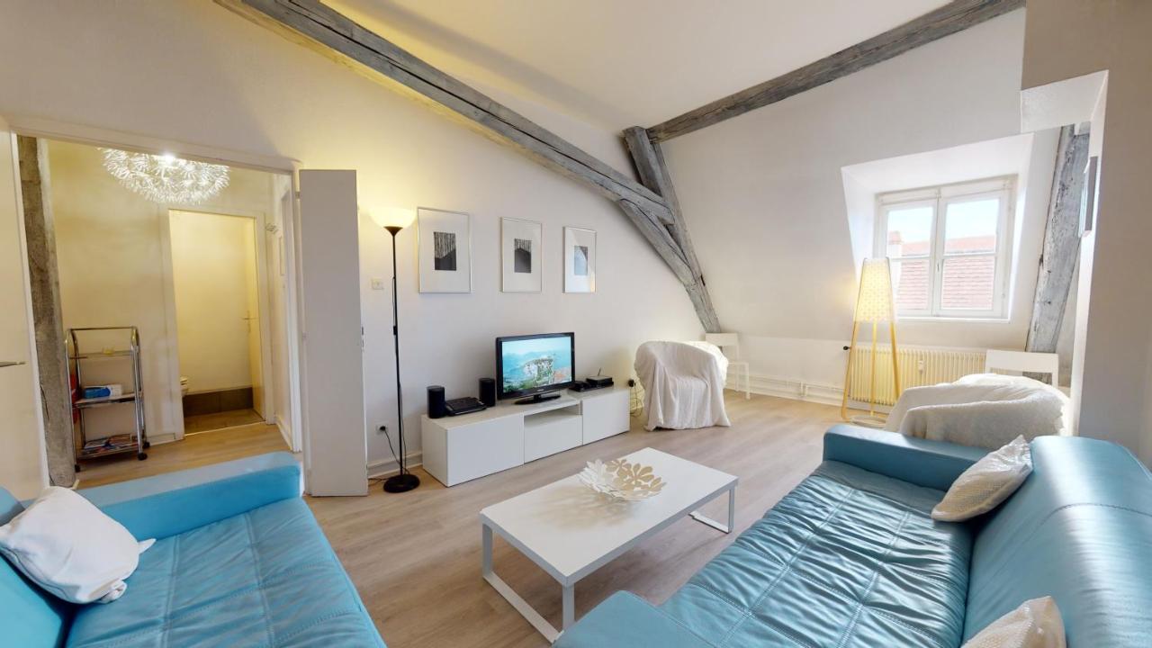 Appartement Tel un songe blanc à Colmar Extérieur photo